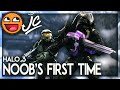 I took a Halo NOOB through Halo 3&#39;s Campaign FOR THE FIRST TIME EVER (ft MrRoflWaffles &amp; JCbackfire)