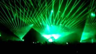 Aphex Twin LED live concert video Vs Boris Divider music