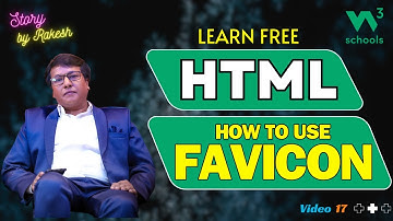 HTML Masterclass for Beginners 2024: How to use FavIcon | Story By Rakesh