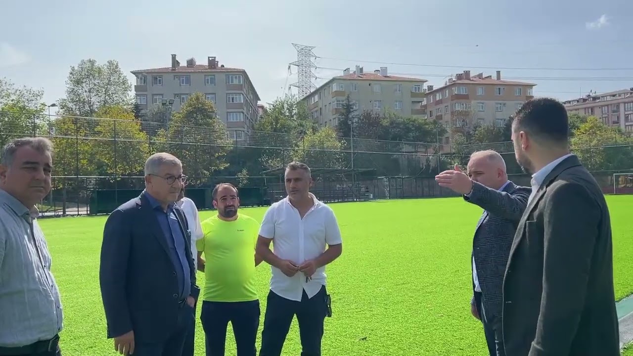 Güzeltepe Spor Sahası ve çevresini yeniliyoruz
