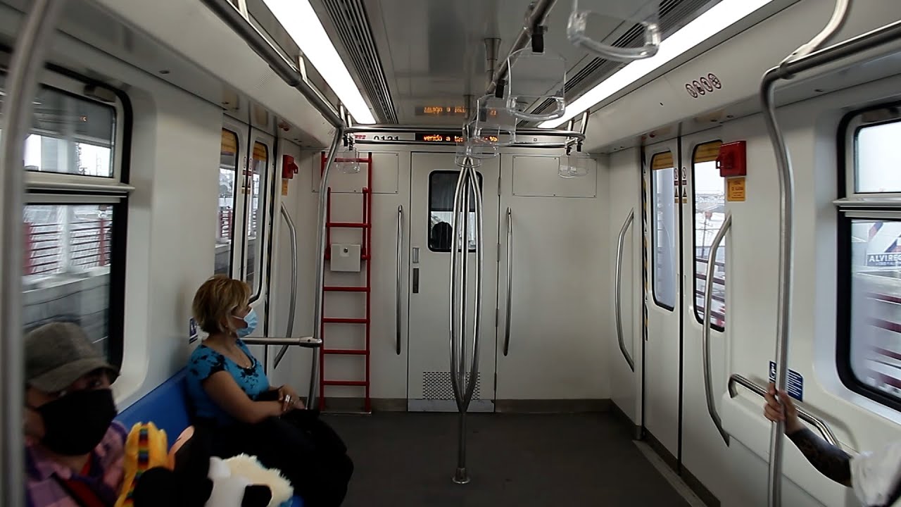 Metrorrey | Santa Lucía - Moderna (Línea 3) | Vagones chinos MM-20