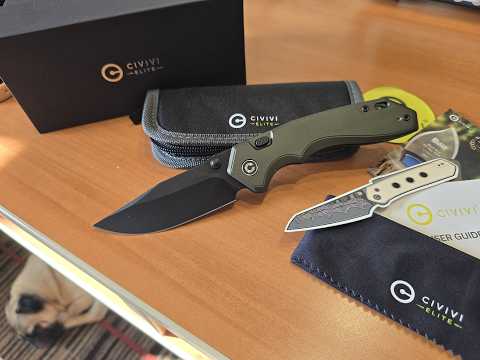 WOW This New Elite Line Pocket Knife from Civivi Brings a Lot to the Table