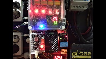 Tự làm bộ Qlý tải tiêu thụ điện AC và giám sát điện DC bộ lưu trữ, pin NLMT. Dùng esp8266.BLYNK (P2)
