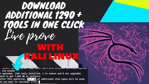 How to download additional 1290+ tools in kali linux for penitration testing and red teaming | large