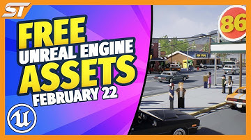 FREE UNREAL Engine ASSETS - February 2022 (Unreal Marketplace)