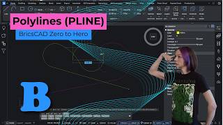 Bonus 🩵 Polylines 🥪 - BricsCAD Zero to Hero - Fun and Easy