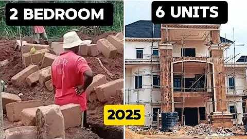 6 Units 2Bed Storey Building, Quantity of Materials, Price of materials & Labour for Building  2025