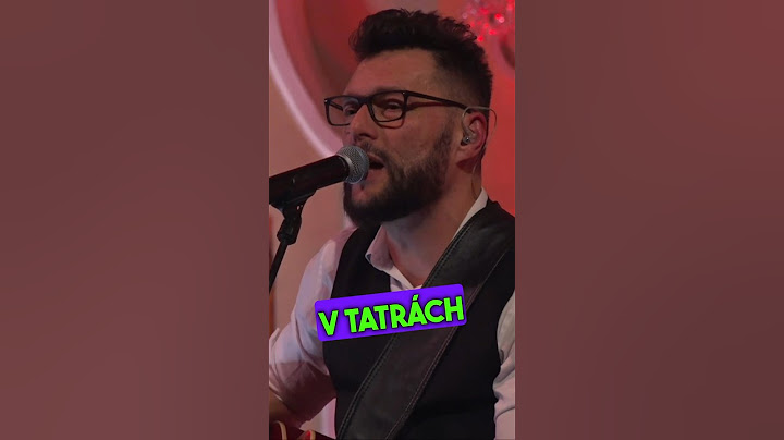 Český Český Turista V Tatrách najdes na UNPLUGGED V REDUTE na streamoch a Youtube #ceskyturista