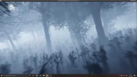 Foggy Forest in Unreal Engine