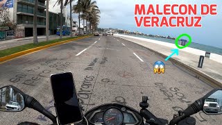 RECORRIENDO el MALECON de BOCA DEL RIO y el PUERTO DE VERACRUZ en MOTO  | GeoTravel Mx