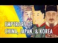 Differences of Ancient Chinese, Japanese, and Korean Emperors