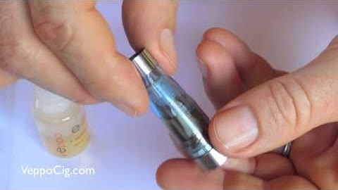 How to fill the Veppo Clear Tank with e-liquid