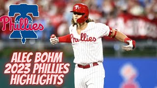 Alec Bohm 2023 Phillies Highlights , ,