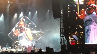 Taylor Hawkins/Luke Spiller (struts) “under pressure”(Queen/Bowie) Foo Fighters, Fenway Park 7/21/18