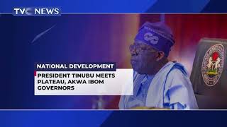 President Tinubu Meets Plateau, Akwa Ibom Governros screenshot 3