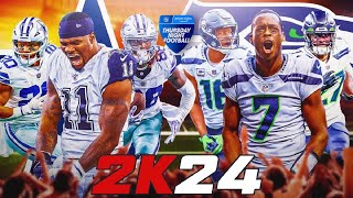 NFL 2k24 | Seahawks at Cowboys | NFL 2k5 Resurrected | PCSX2 | Week 13 |