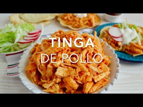 CÓMO HACER TINGA DE POLLO (rápida & deliciosa) - Recetas fáciles Pizca de  Sabor - YouTube