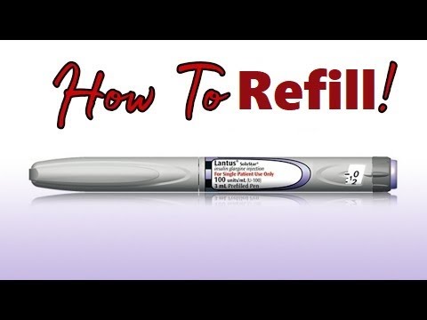 How To Refill Lantus Soloster Pen