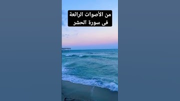 #قرآن #كريم-سورة-الحشر #أصوات -رائعة #راحة_نفسية#عبدالباسط عبدالصمد #لايك