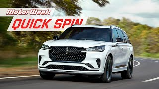2025 Lincoln Aviator Motorweek Quick Spin