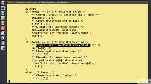 05 06 Programming Linux Pipes and Shell