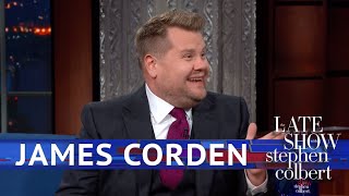 James Corden Rates Trump's Royal Performance