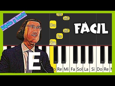 RUSH E - PIANO FÁCIL - TUTORIAL DE PIANO FÁCIL CON NOTAS - CANCIÓN FÁCIL PARA PIANO