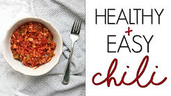 EASIEST CHILI EVER | Healthy, Fast DINNER IDEA!