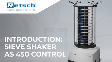 Sieve Shaker AS 450 control #RETSCH #sieveshaker #laboratoryinstruments