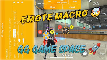 Fast Emote Macro Setup with GG Game Space | Show Off Like a Pro!