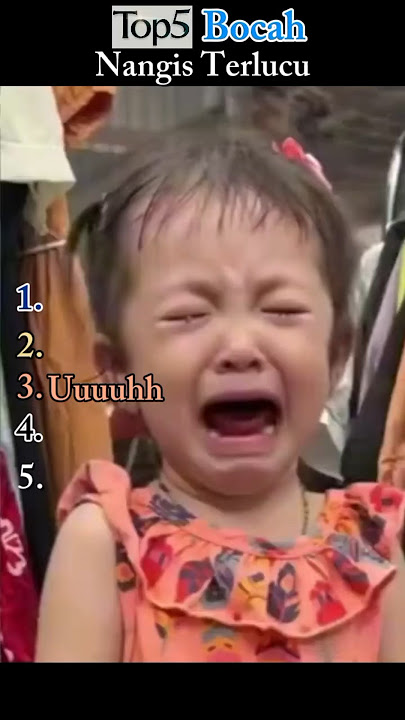 Top 5 Bocah nangis terlucu #lucu #ngakak #shorts
