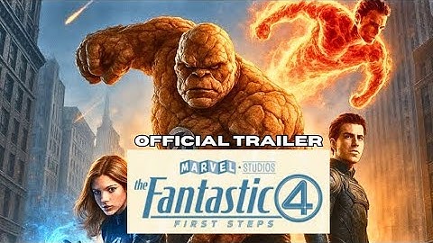 Fantastic Four First Steps Official Trailer | 2025 | UHD