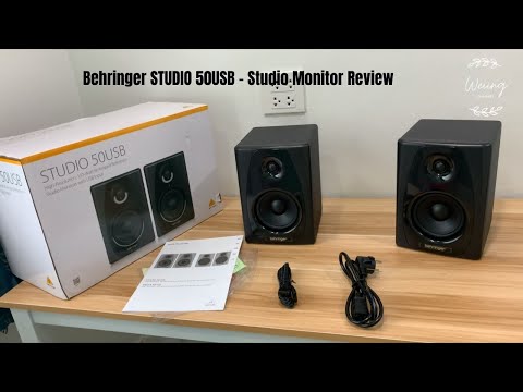 Behringer STUDIO 50USB - Studio Monitor Review