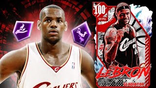 100 OVERALL LEBRON JAMES IS THE GOAT IRL AND AT POINT GUARD IN NBA 2K24 MyTEAM!!