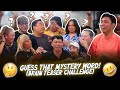 Guess that mystery word brain teaser challenge  chad kinis vlogs