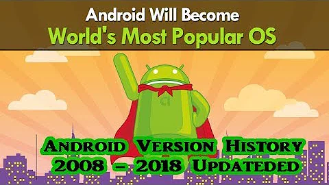 Android Versions History | 2008-2018 Updated