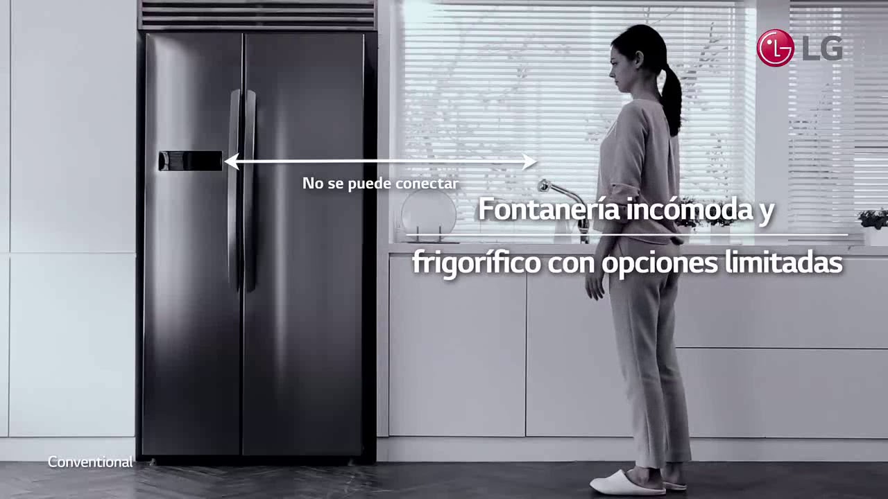 Refrigerador sin necesidad de toma de agua - LG Instaview Door-in-Door