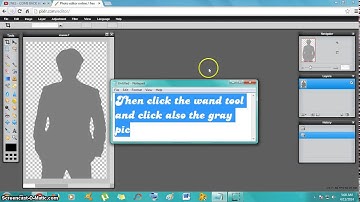 +How to make a Glitter Shadow using pixlr