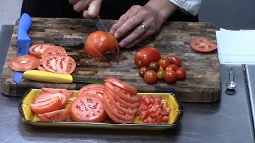 Knife Skills Series: Cutting Tomatoes