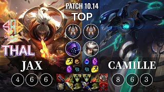 SRB Thal Jax vs Camille Top - KR Patch 10.14