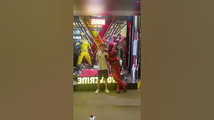 How to become a Deadpool cosplayer #funny #fyp #foryoupage #lol #usa #moment #deadpool #foryou