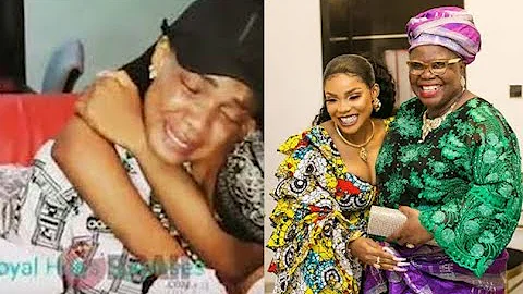 "My mother This Is How You Said Goodbye" - Actress Iyabo In Tears As She Loses Her Mother.