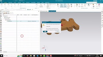 [001] Siemens NX POST PROCESS ( DELETING OR CHANGE A LINE ) #freeeducation
