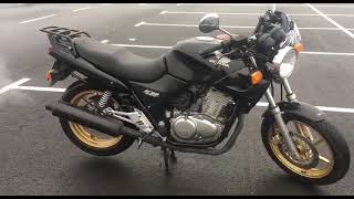 Honda CB500 звук двигателя