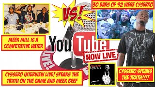 Cyssero LIVE Interview The Game and Meek Mill Diss | Beanie Sigel Knockout | DAILY HIP HOP LIVE Cyssero LIVE Interview The Game and Meek Mill Diss | Beanie Sigel Knockout | DAILY HIP HOP LIVE
