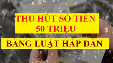 Luật hấp dẫn tiền bạc - Thu hút số tiền 50 triệu bất ngờ bằng Luật hấp dẫn