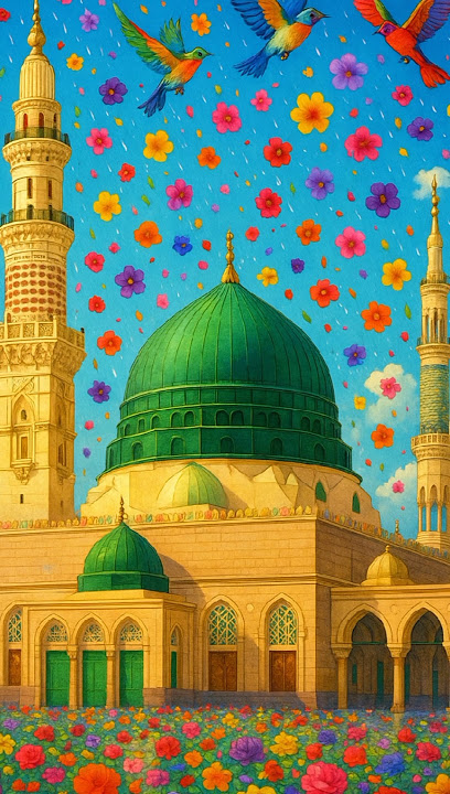 Main Madina Chala ❤️ | Heart Touching Naat 2025 | Madina Shareef Background | Roohani Safar #naat
