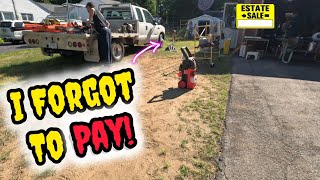 I Almost STOLE Something From an Estate Sale!