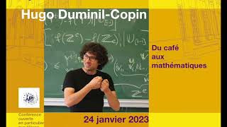 "Du café aux mathématiques" par H. Duminil