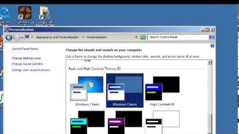 How to make Windows 7 Look Like Windows 95-ME